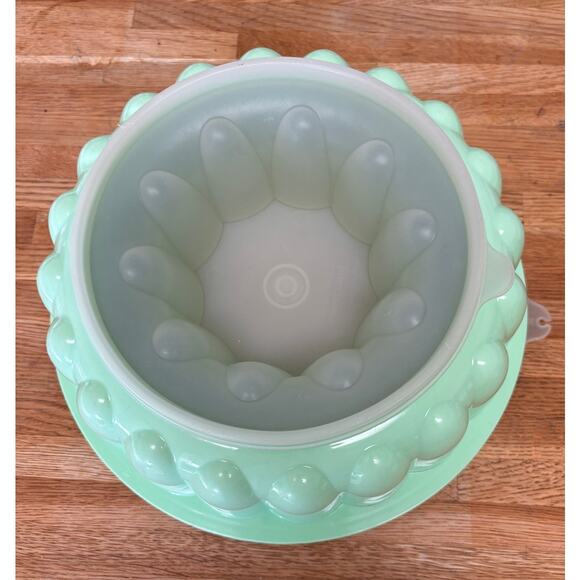 Tupperware Jello Mold 3-Piece MCM gelatin dessert mold retro Vintage clean - Picture 5 of 15